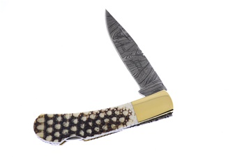 Damascus Armadillo Lock