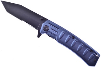 Grey Folding Knife