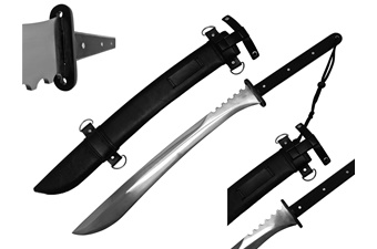 1060 Forged Sword w/Sheath