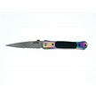 18-216BPW - Folder Black Pakawood/Titanium 4.5