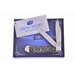 FWD-002RS - Frostwood Designs Rattlesnake White Smoothbone Trapper.Mag.Display