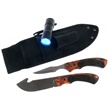 TDH240-3PCB - 3pc Survival Set Orange Camo w/Sheath