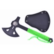 TR2559 - Axe w/ Green Handle Black Stainless Steel Blade