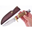 WT-166TS - Bowie Torch Stag w/Sheath 8.5