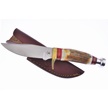 WT-166TS - Bowie Torch Stag w/Sheath 8.5