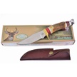 WT-166TS - Bowie Torch Stag w/Sheath 8.5