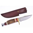 WT-166TS - Bowie Torch Stag w/Sheath 8.5